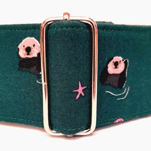 Otter Martingale Dog Collar, Adjustable, Welded Hardware