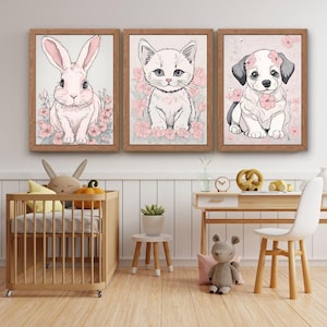 Baby Wandkunst digitaler Download - Poster zur Dekoration - Posterdruck - Babyparty-Taufgeschenk