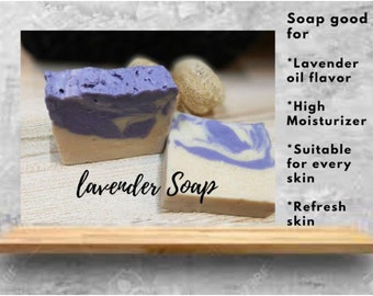 Natural Hand crafted Lavender Soap | 100g