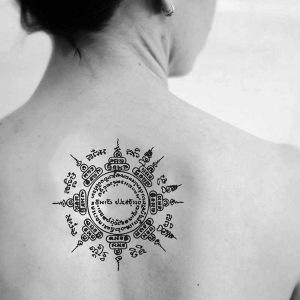 The 8 Direction Temporary Tattoos Sticker Thai Body Tattoo