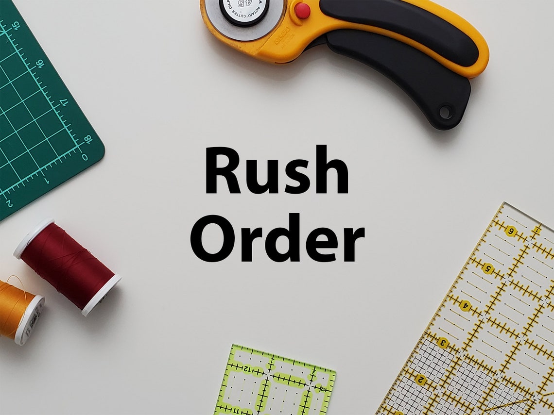 Rush Order Etsy