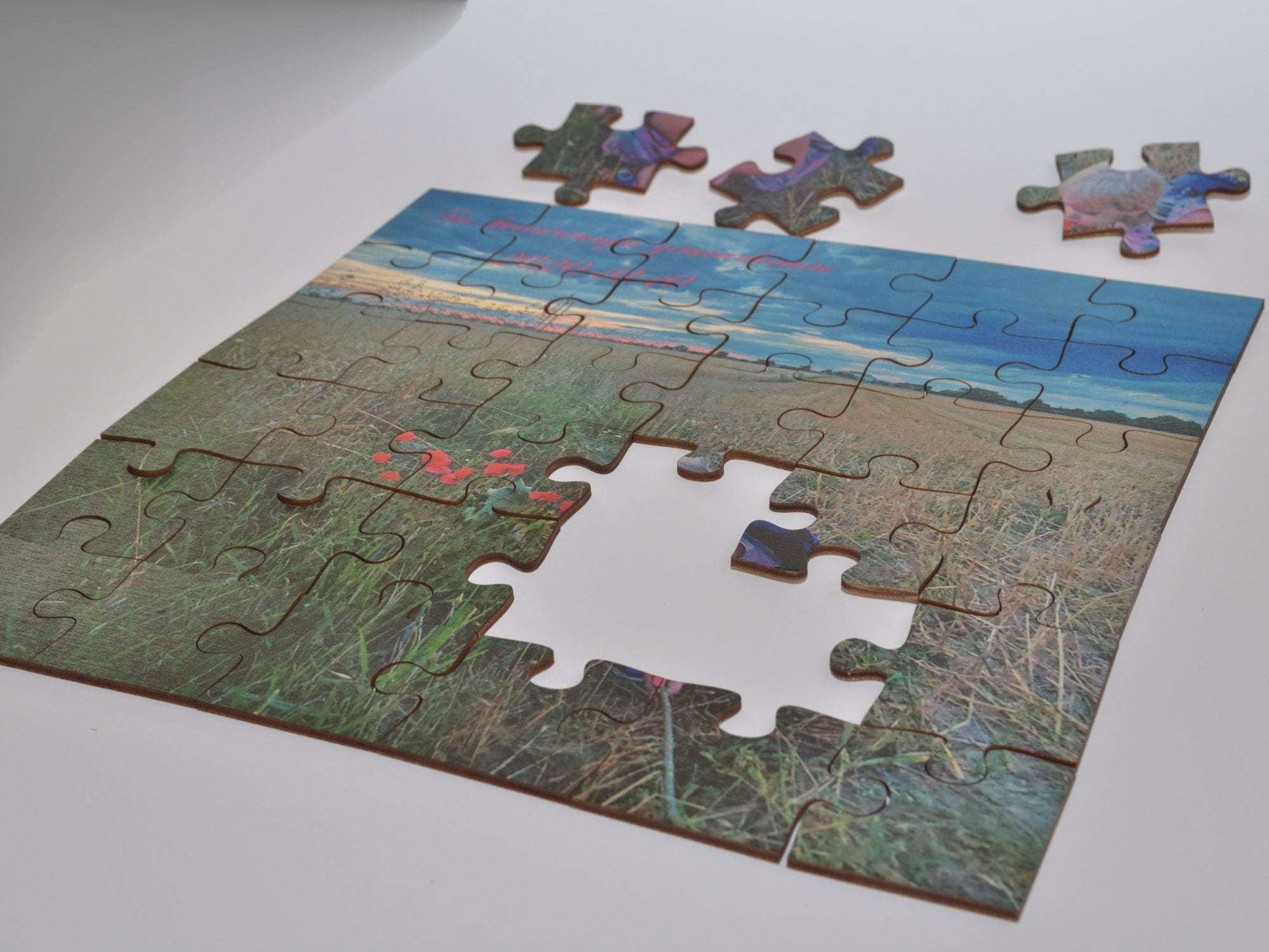 Personalised Jigsaw Puzzle Made from your Photo Gift for Etsy