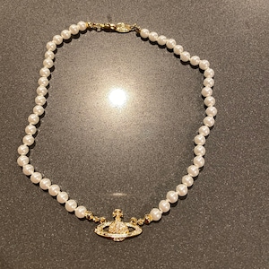 Vivienne westwood gold chain on sale