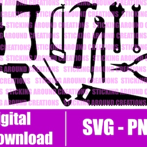 Tools svg, Mechanic Tools svg Bundle, Tools Silhouette, Digital Download, Handyman svg, Mechanic svg, Repair Tools svg, Hand Tool svg