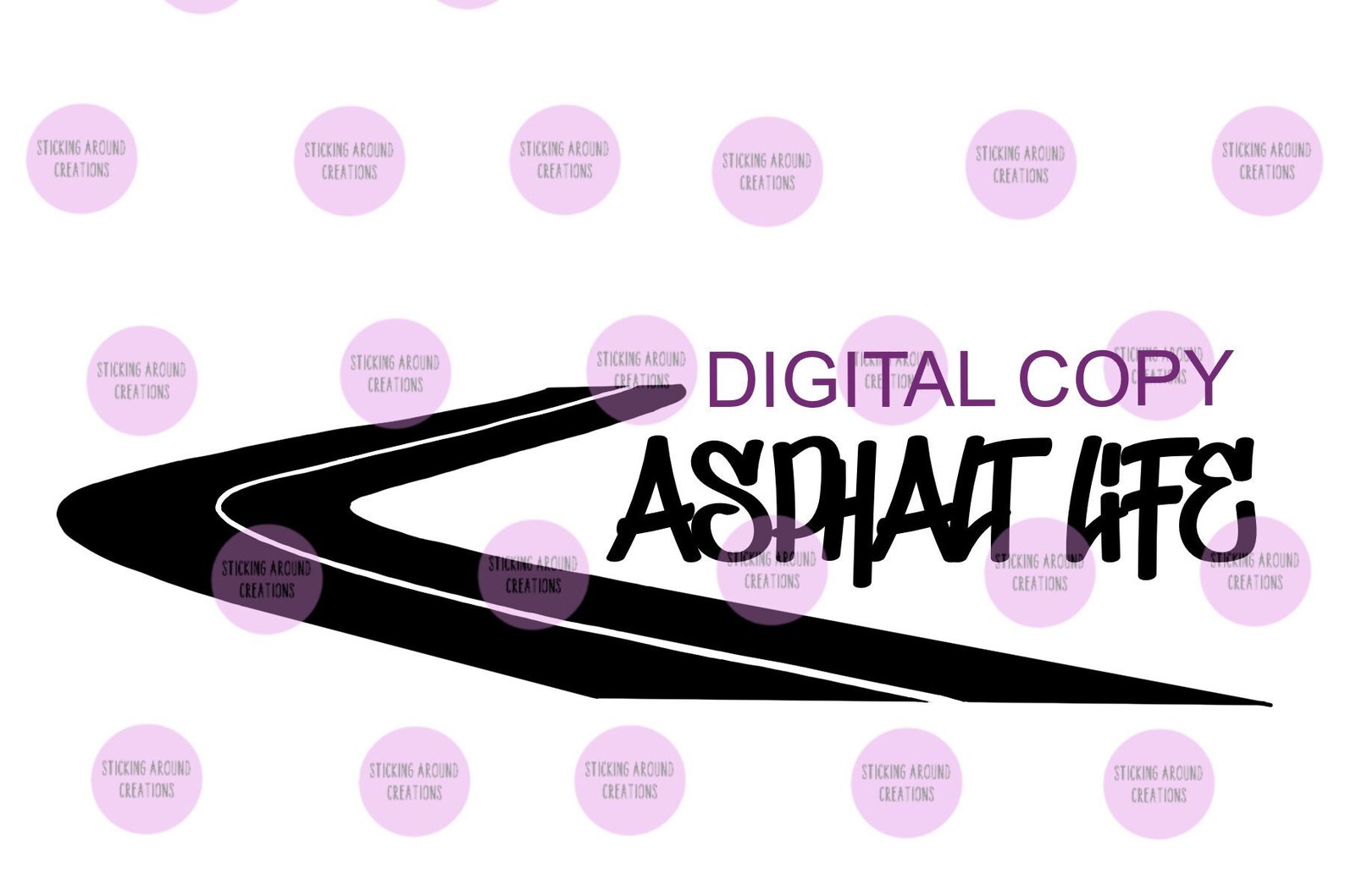 Asphalt Life SVG Asphalt Life PNG Dateien für Cricut | Etsy