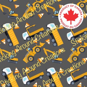 Construction Seamless File, Digital Seamless Pattern, Sublimation Seamless Pattern, Birthday Gift For Child, Printable Backgrounds