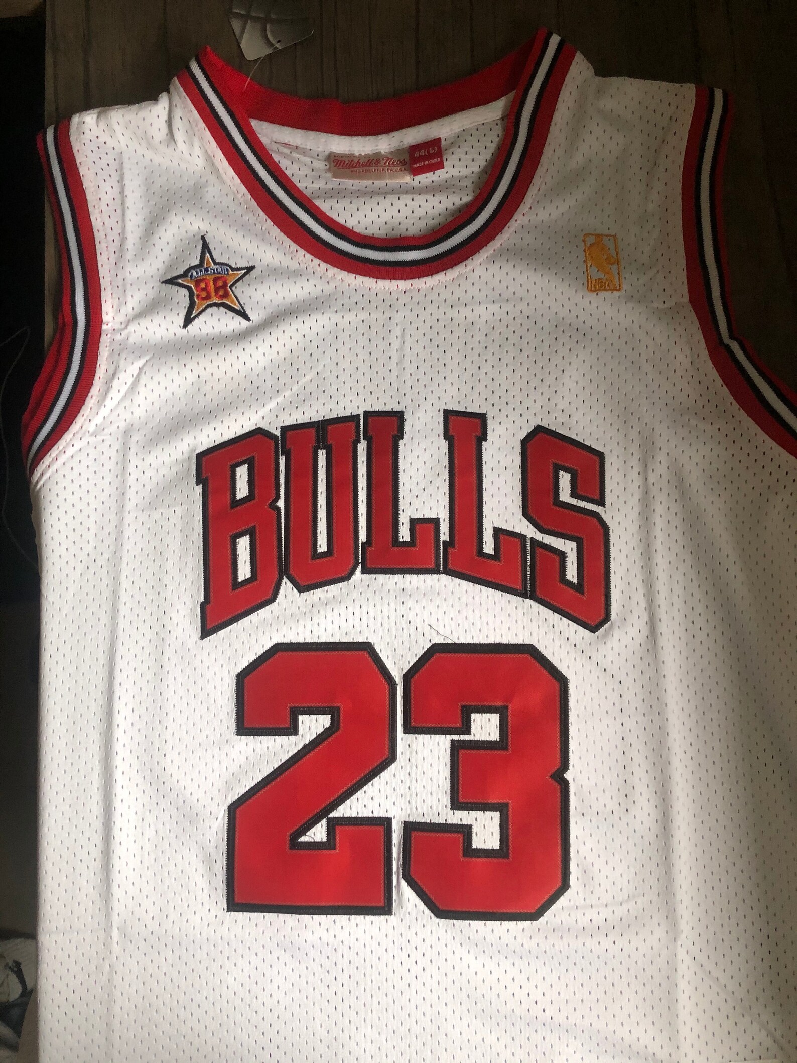 Retro Jordan 23 Bulls NBA Jersey | Etsy