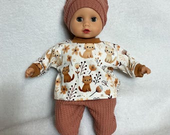 Ropa para muñecas de 33 cm / Conjunto de 3 piezas. Ropa para muñecas de 33 cm.
