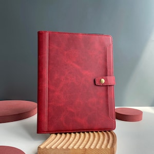 Cranberry Red iPad Book Cover Personnalisé iPad 9.7 10.2 Pro 11 10.5 12.9 pouces Air 4 5 Mini 5 6 iPad Case Stand iPad Pro 2021