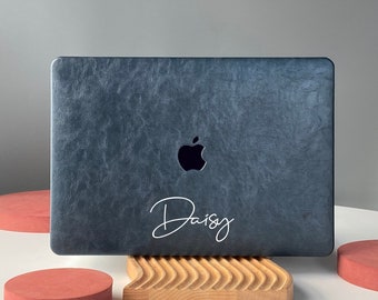 Beliebt jetzt - Personalisierung Vintage Blau Einzigartige Harte Fall-Abdeckung für MacBook Air 13 Macbook Pro 13 14 16 15 Luft 13 12 Zoll Laptop