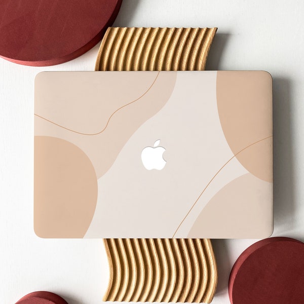 Creamy Aesthetic Shell Hard Case Cover for MacBook Air 13 Case Macbook Pro 13 14 16 15 Air 13 12 inch Laptop case