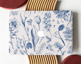 Bluebonnet Collection Shell Hard Case Cover for MacBook Air 13 Case Macbook Pro 13 14 16 15 Air 13 12 inch Laptop case