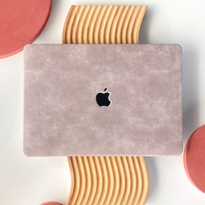 Étui rigide unique en cuir violet brumeux pour MacBook Pro 13, étui MacBook Air 13, étui Macbook Pro 13 14 16 15 Air 13, ordinateur portable 12 pouces