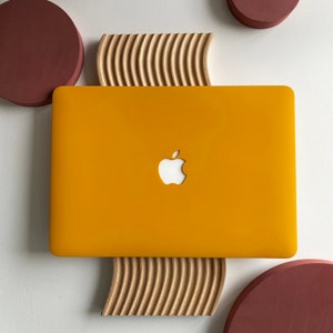 Luminous Yellow Hard Case Cover for MacBook Air 13 MacBook Pro 13 14 16 15 Air 13 12 inch Laptop 13.6 M2 2022 image 3