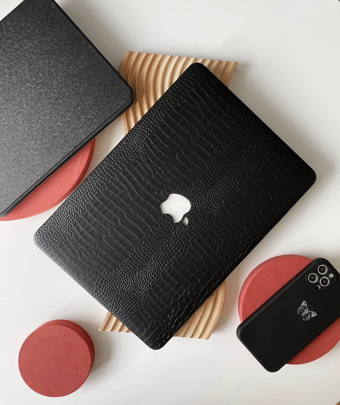 Crazing Cool Black Hard Case Cover for MacBook Air 13 Macbook Etsy