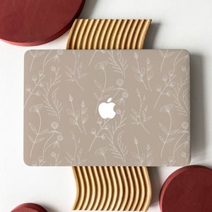 Brown flower leaves Shell Hard Case Cover for MacBook Air 13 Case Macbook Pro 13 14 16 15 Air 13 12 inch Laptop case