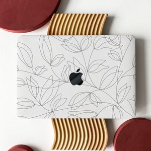 Minimalist Leaf Aesthetics Shell Hard Case Cover for MacBook Air 13 Macbook Pro 13 16 15 Air 13 12 inch Laptop 2338 2681