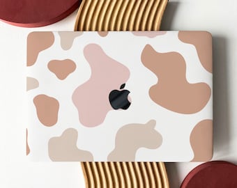 Coque rigide à motif de vache colorée, étui rigide pour MacBook Air 13 Macbook Pro 13 16 15 Air 13 12 pouces ordinateur portable 2338 2681