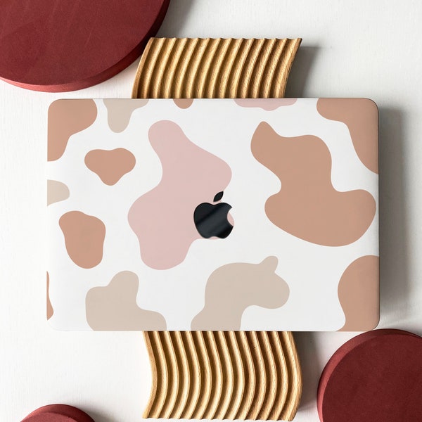 Colorful Cow Pattern Shell Hard Case Cover for MacBook Air 13 Macbook Pro 13 16 15 Air 13 12 inch Laptop 2338 2681