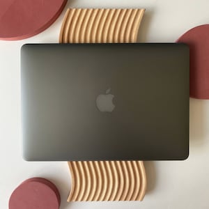 Custodia rigida vintage con guscio nero per MacBook Air 13 MacBook Pro 13 16 15 Air 13 Laptop da 12 pollici