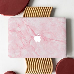 Pink Marble Shell Hard Case Cover for MacBook Air 13 Macbook Pro 13 16 15 Air 13 12 inch Laptop 2338 2681