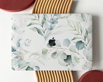 Tree Leaves Art Shell Hard Case Rubberized Cover for MacBook Air 13 Macbook Pro 13 14 16 15 Air 13 12 inch Laptop M2 Air A2681 A2338