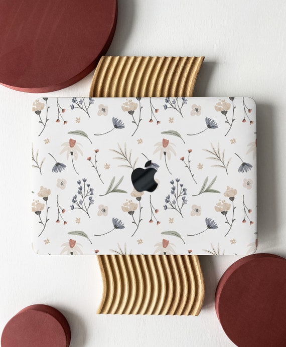 Minimalist Flowers Shell Hard Case Cover for MacBook Air 13