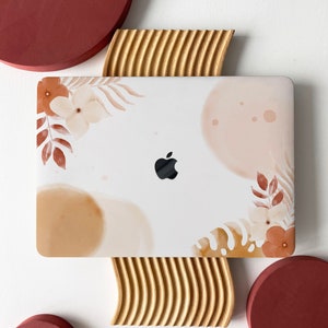 Flowers Art Painting Shell Hard Case Cover for MacBook Air 13 Macbook Pro 13 16 15 Air 13 12 inch Laptop M2-A2681, A2338
