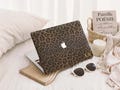 Classic Leopard Leather Hard Case Cover for MacBook M2/M3 Air 13" Macbook Pro 13 14 16 15 Air 12 inch 2023 2022 Unique Laptop Case product logo