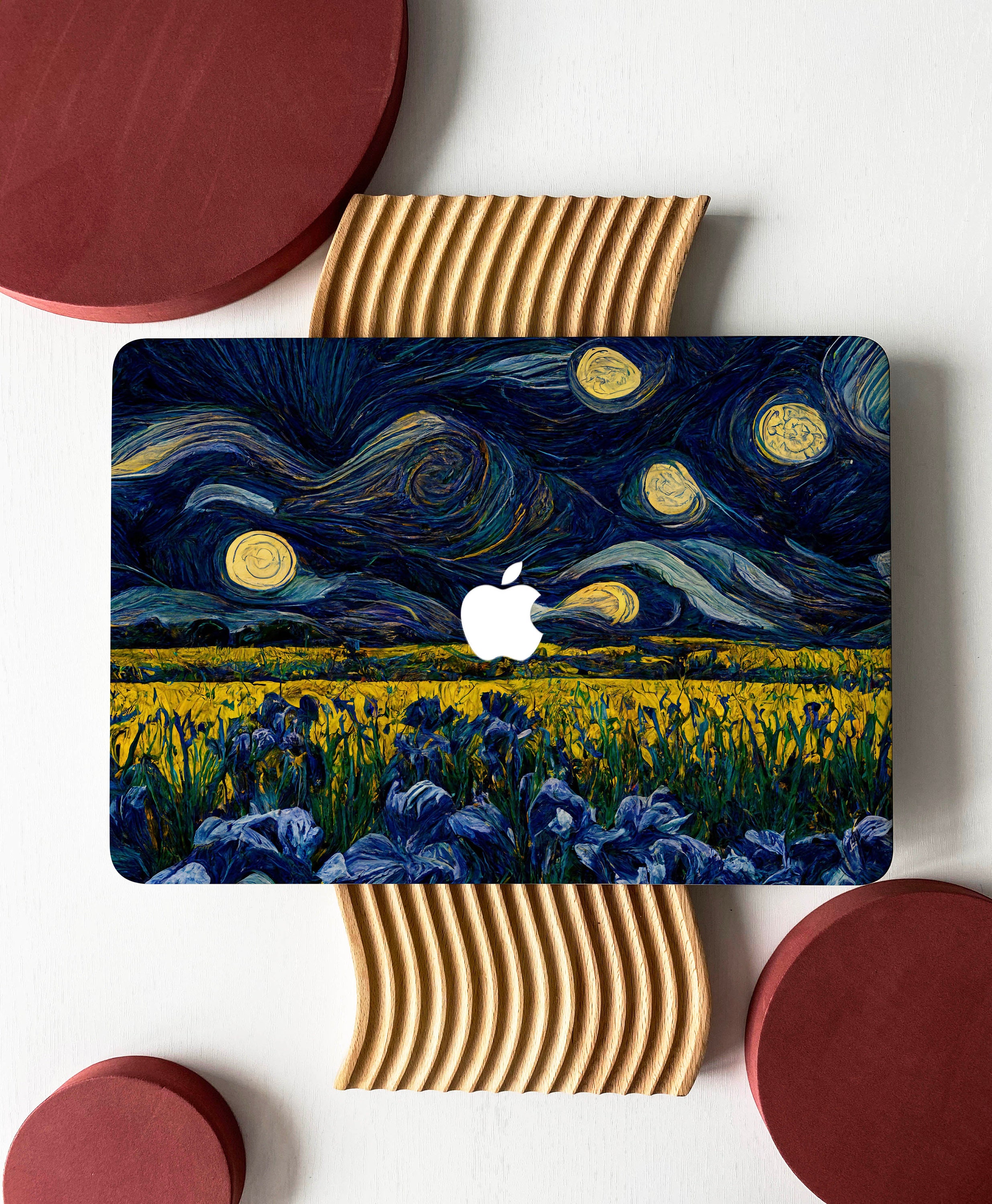 Starry night hot sale macbook pro case