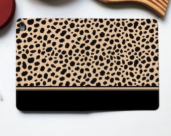 Wild Leopard Grain iPad Book Cover Personnalisé iPad 9.7 10.2 Pro 11 10.5 12.9 pouces Air 4 Mini 5 iPad Case Stand iPad Case 9 7 iPad Pro 2021