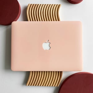 Pale Pink Hard Case Cover for MacBook Air 13 Macbook Pro 13 14 16 15 Air 13 12 inch Laptop M2-A2681, A2338