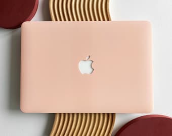 Housse rigide rose pâle pour MacBook Air 13 Macbook Pro 13 14 16 15 Air 13 ordinateur portable 12 pouces M2-A2681, A2338