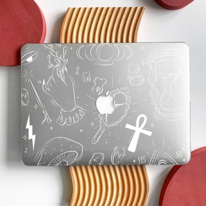 Mystery Clear Hard MacBook Case Cover for MacBook Air 13 Case Macbook Pro 13 16 15 Case Air 13 12 inch Laptop