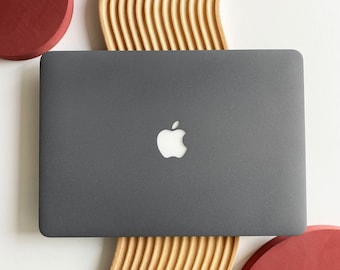 Steengrijs Hard Case Cover voor MacBook Air 13 Macbook Pro 13 14 16 15 Air 13 12 inch Laptop M2 2022