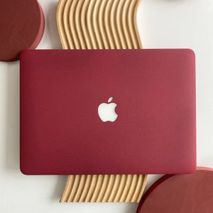 Vermilion Red Shell Hard Case Cover for MacBook Air 13 Macbook Pro 13 14 16 15 Air 13 12 inch Laptop