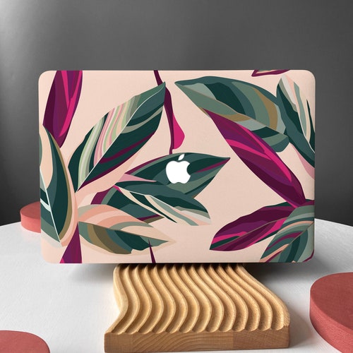 Tropical Leaves Shell Hard Case Cover for MacBook Air 13 Macbook Pro 13 16 15 Air 13 12 inch Laptop M2 Air A2681 A2338