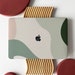 Green Stripe Lines Art Shell Hard Case Cover for MacBook Air 13 Macbook Pro 13 14 16 15 Air 13 12 inch Laptop M2 2022