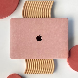 Lemonade Pink Leather Unique Hard Case Cover for MacBook Pro 13 Case MacBook Air 13 Case Macbook Pro 13 14 16 15 Air 13 12 inch Laptop