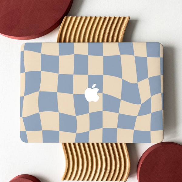 Blue Chessboard Art Shell Hard Case Cover for MacBook Air 13 Case Macbook Pro 13 14 16 15 Air 13 12 inch Laptop case