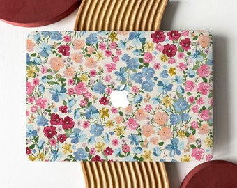 Multicolored Flowers Shell Hard Case Cover for MacBook Air 13 Case Macbook Pro 13 14 16 15 Air 13 12 inch Laptop case