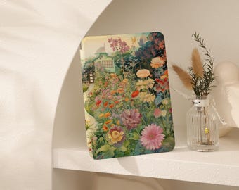 Path Between the Flowers Custom Kindle Paperwhite 5 Case, Kindle 11 Cover, Kindle 2021/2022 Accessories, Personalized Paperwhite 6.8 Cover