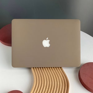 Mocha Shell Hard Case Cover for MacBook Air 13 MacBook Pro 13 16 15 Air 13 12 inch Laptop M2-A2681, A2338 image 5