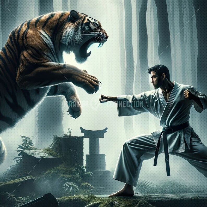 Karateka's Courage: Tiger Showdown in a Lost World Everything Will Kill You Poster image 4