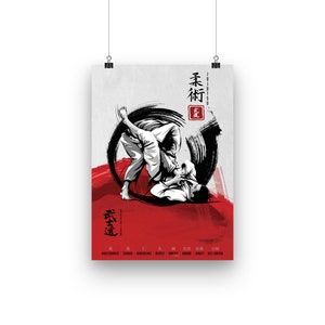 Jiu Jitsu Poster Series #1 - Art Poster - Decor