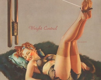 GIL ELVGREN  genuine original 1940’s AMERICAN pin up