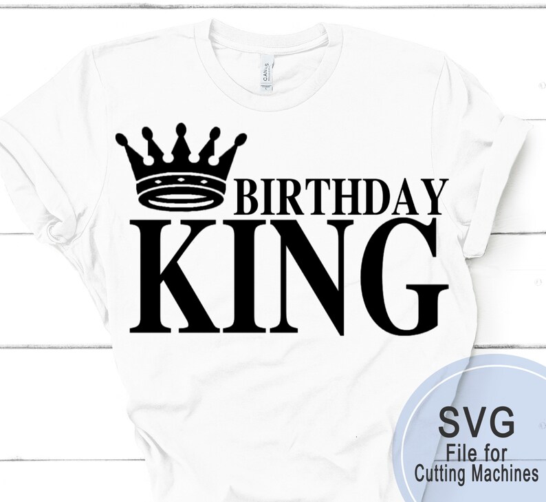 Cumpleaños Rey SVG, Es mi cumpleaños svg, Cumpleaños svg, Fiesta de ...