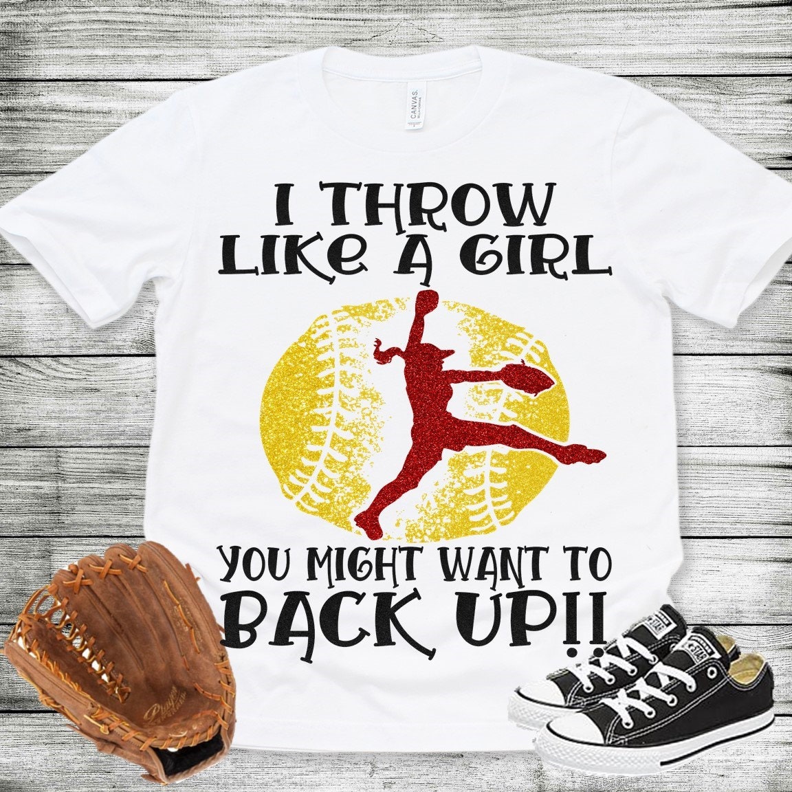 I Throw Like A Girl Etsy