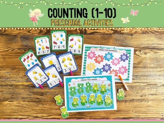 Printable Toddler Busy Book Spring Toddler Binder Pages