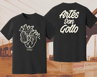 Mexican Art Heart Graphic T-shirt – Corazón Retro Tee